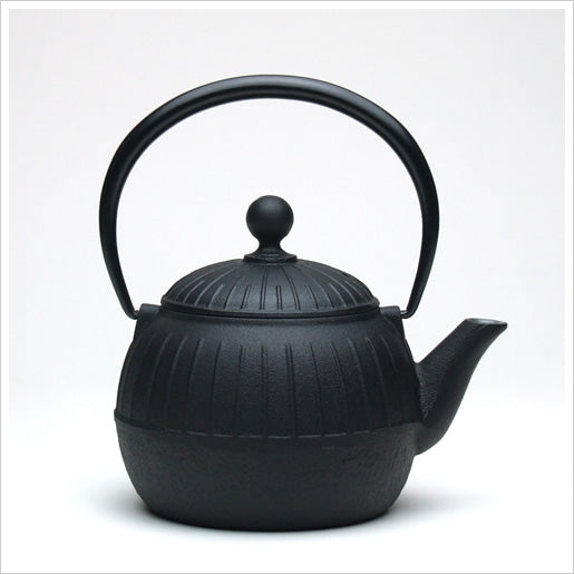南部鉄器|急須 千草 黒