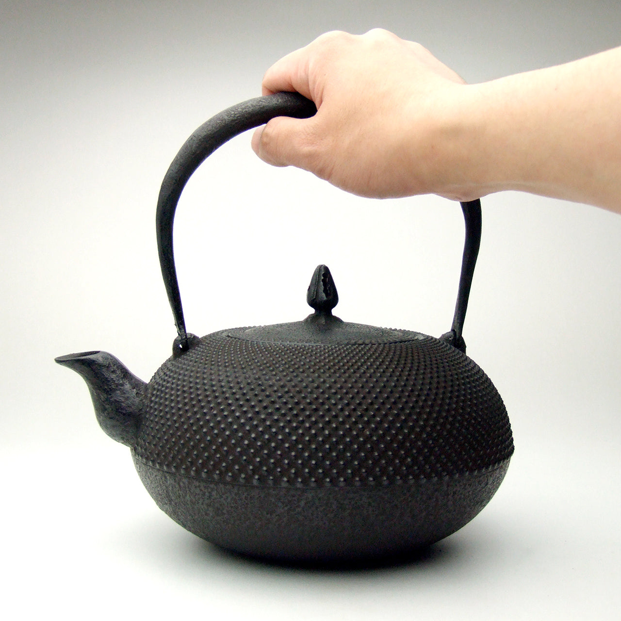 南部鉄瓶｜平丸型